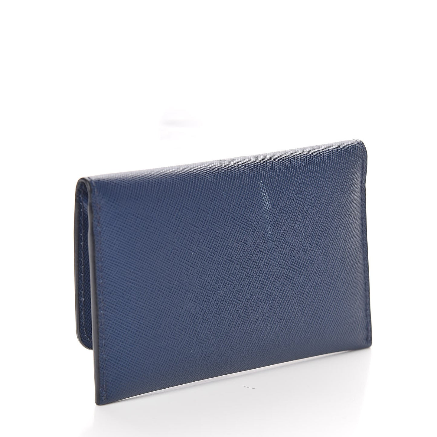 Saffiano Metal Flap Wallet Bleuette