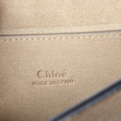 Chloe Suede Calfskin Small Faye Shoulder Bag Black 6 of 10
