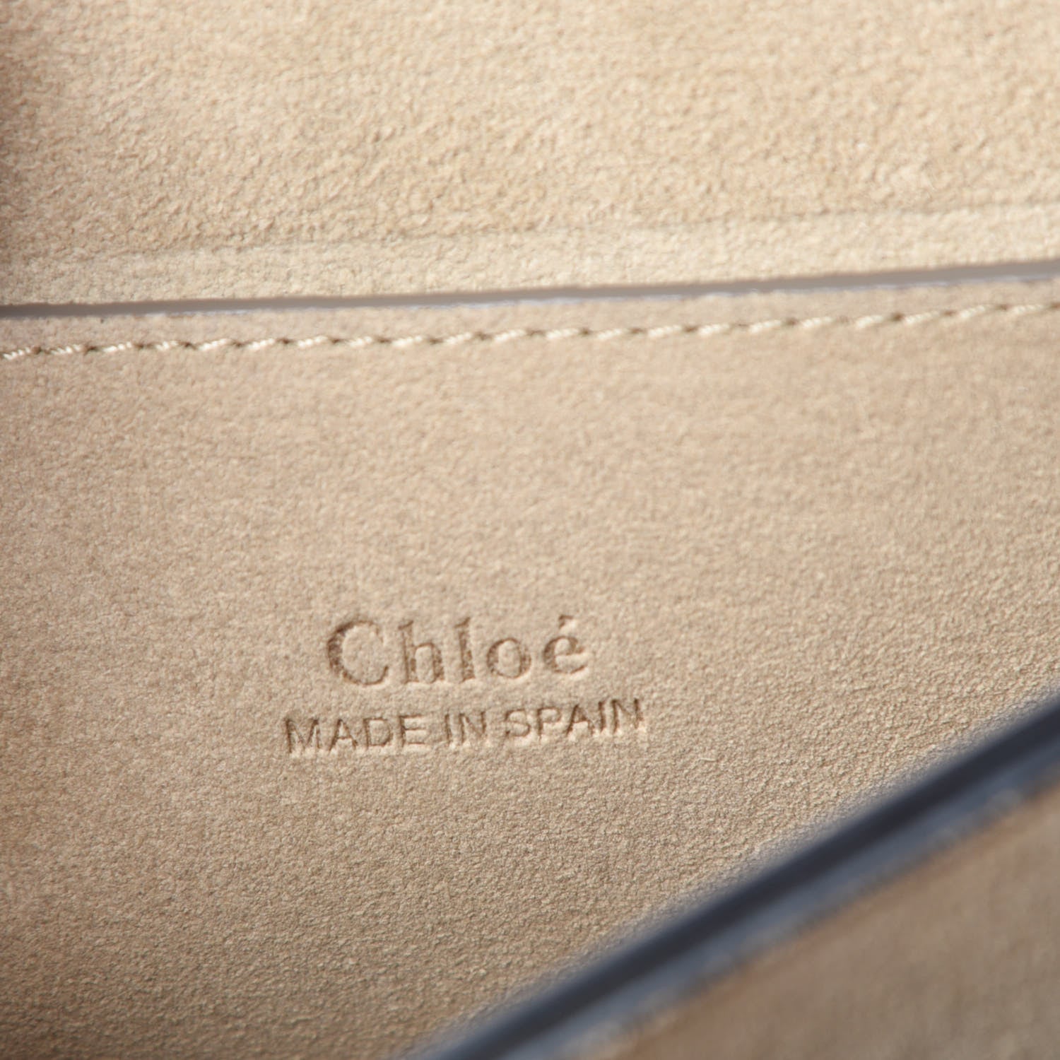 Chloe Suede Calfskin Small Faye Shoulder Bag Black 6 of 10