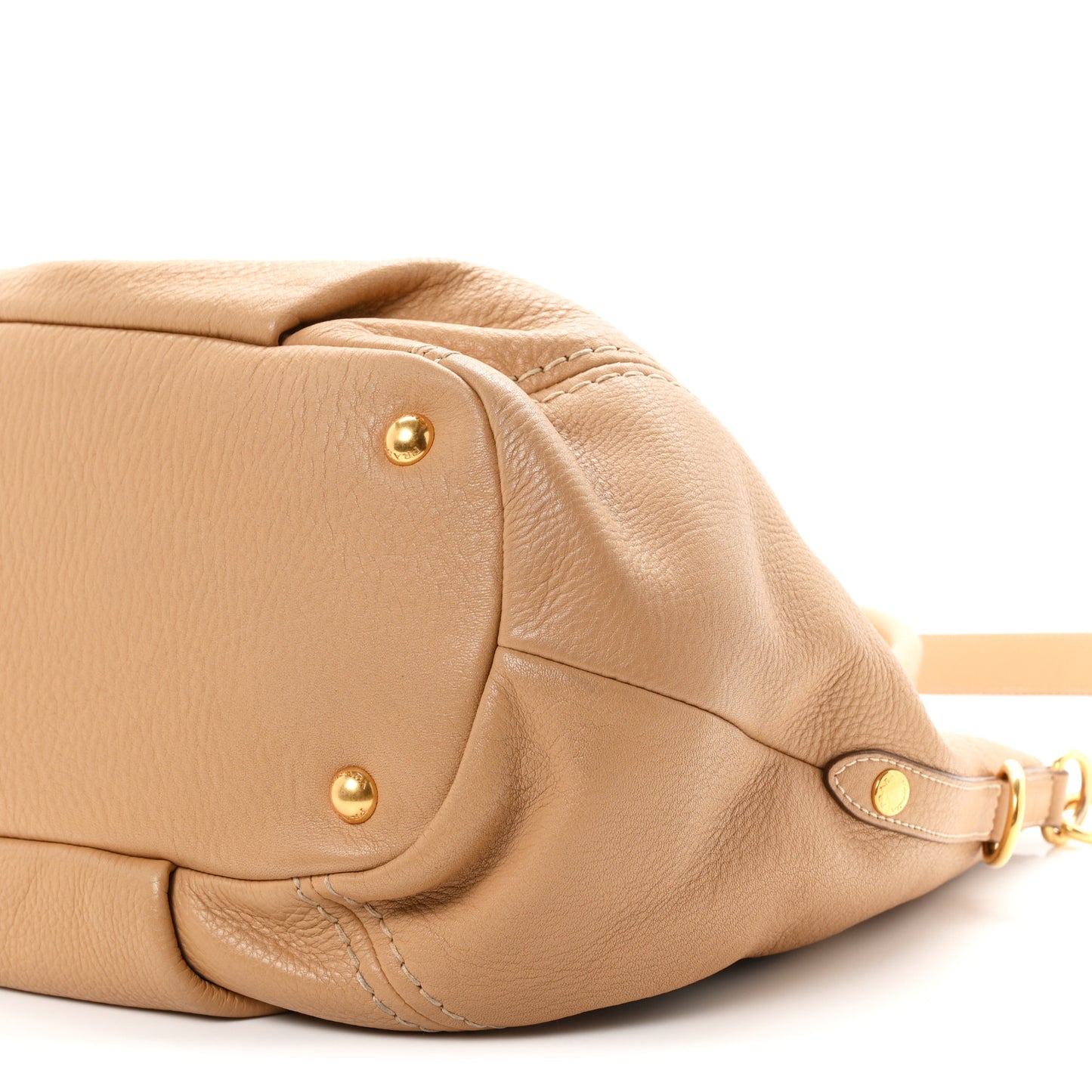 Vitello Daino Tote Caramel