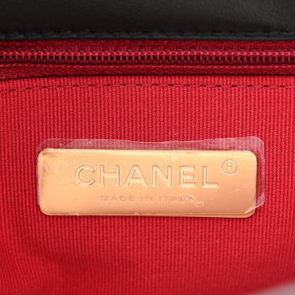 Chanel Goatskin Quilted Medium Chanel 19 Flap Black 6 of 10