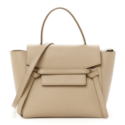 Celine Grained Calfskin Nano Belt Bag Light Taupe 1 of 10