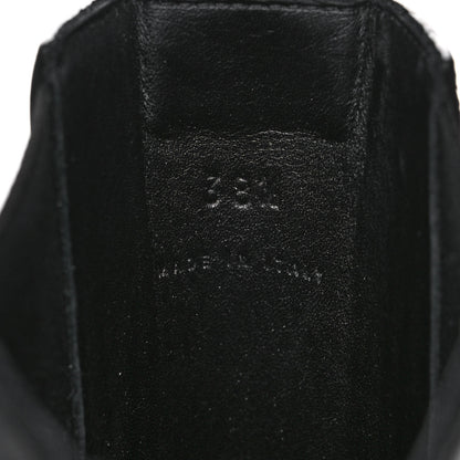 Bottega Veneta Calfskin The Tire Chelsea Boots 38.5 Black Seagrass 8 of 8