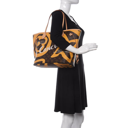 Louis Vuitton Monogram Tahitienne Cancun Neverfull MM 2 of 10
