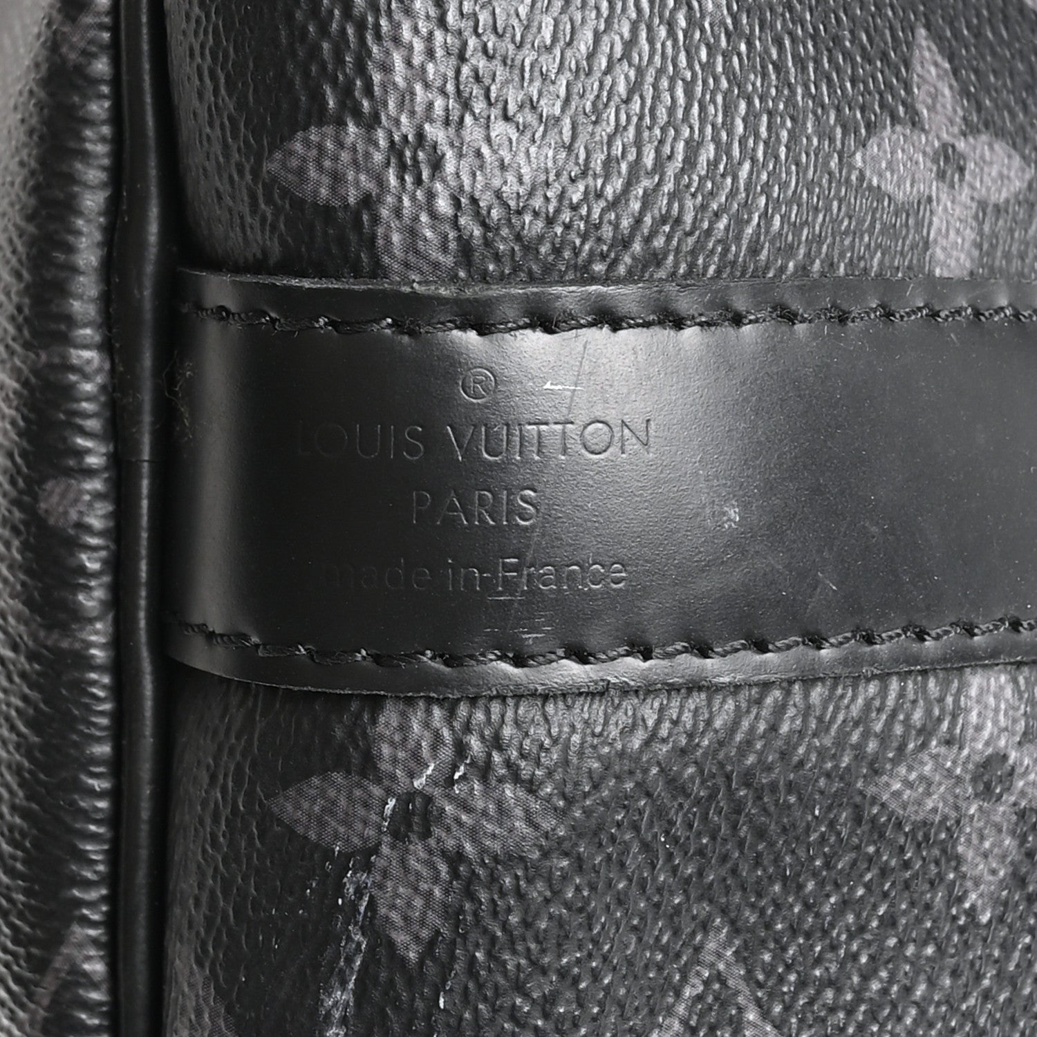 Louis Vuitton Monogram Eclipse Keepall Bandouliere 55 5 of 9