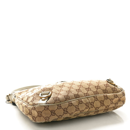Gucci Monogram Medium Abbey D Ring Hobo Gold 4 of 12