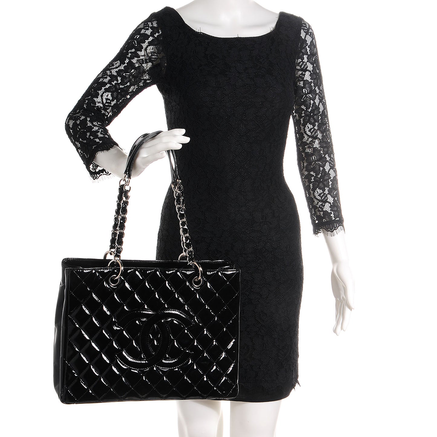Patent Grand Shopping Tote GST Black