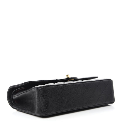 Chanel Caviar Quilted Medium Double Flap Black 4 of 12