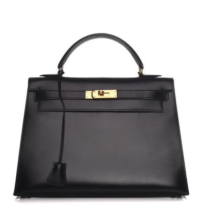 Hermes Box Kelly Sellier 32 Black 1 of 31