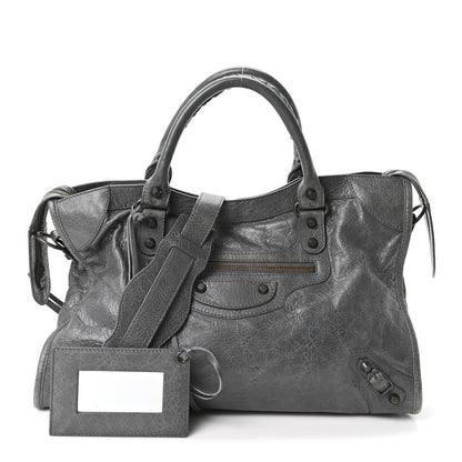 Balenciaga Agneau Classic Hardware City Gris Tarmac 3 of 11