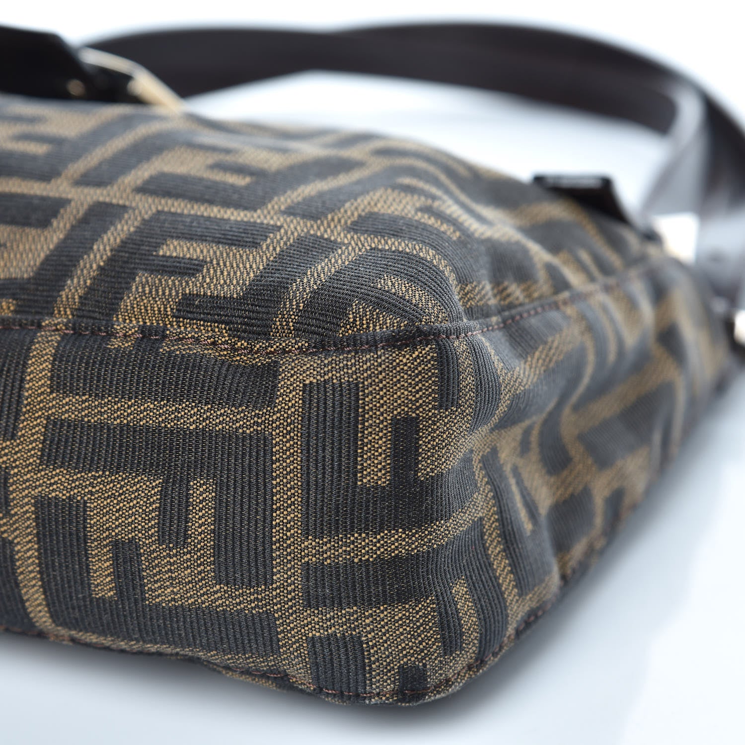 Fendi Zucca Shoulder Bag Tobacco 8 of 10