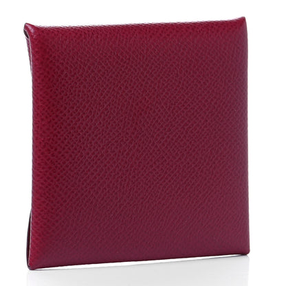 Hermes Epsom Bastia Coin Purse Rubis 2 of 6