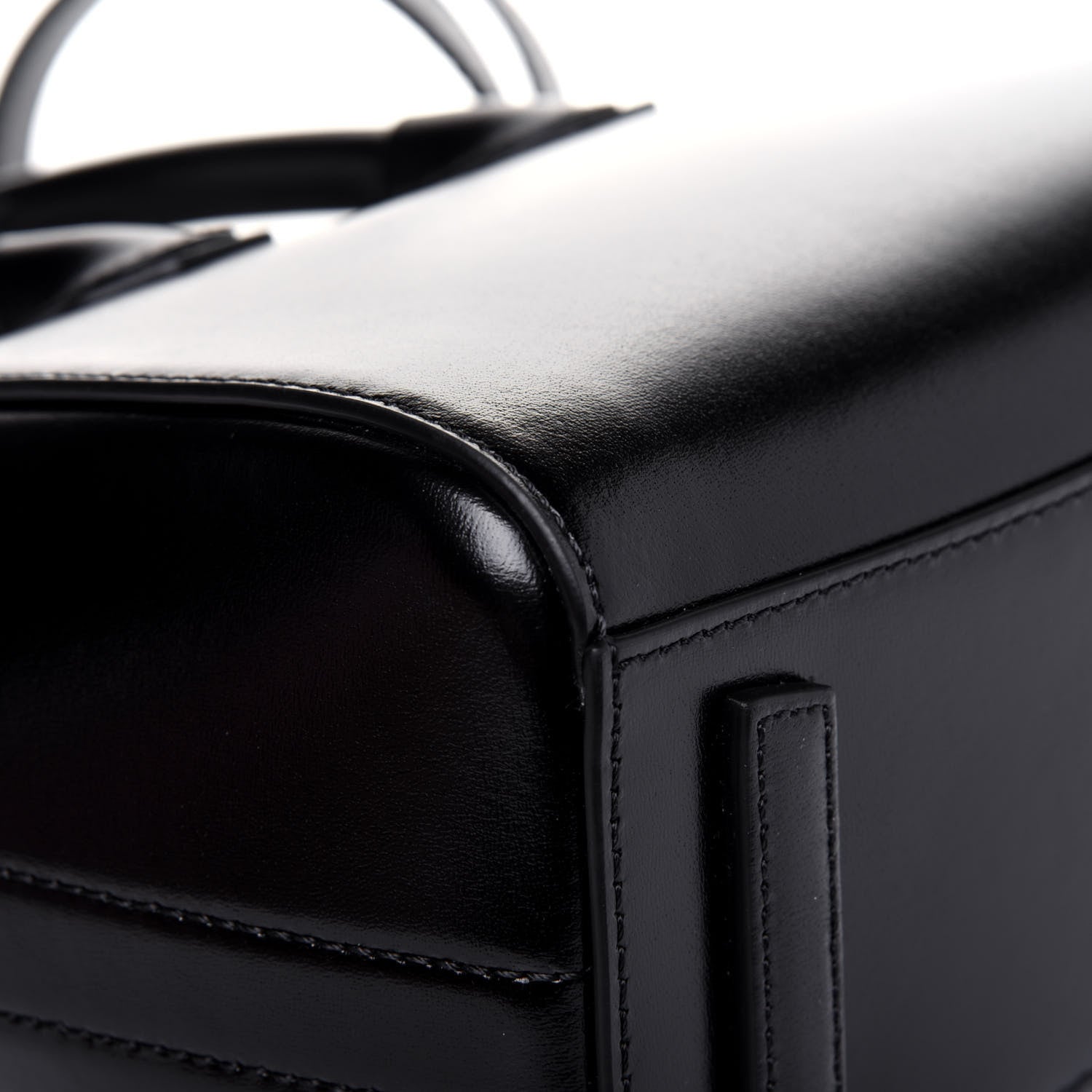Givenchy Shiny Lord Calfskin Mini Antigona With Chain Black 10 of 12