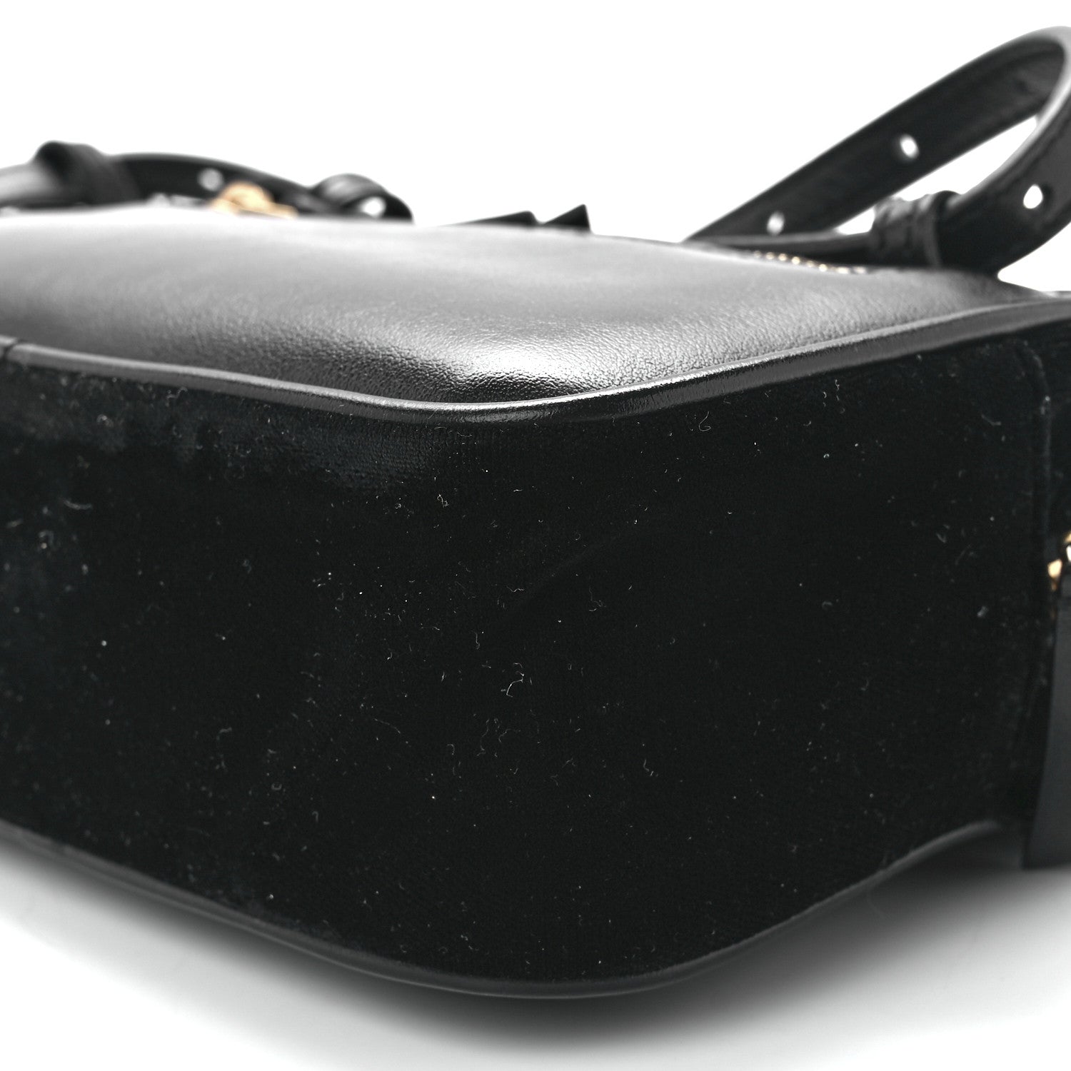 Saint Laurent Velour Matelasse Monogram Lou Belt Bag Black 12 of 12