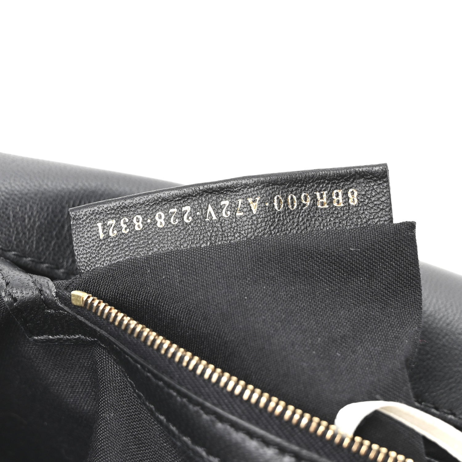 Fendi Nappa FF 1974 Embossed Baguette Black 7 of 10