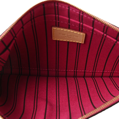 Louis Vuitton Monogram Neverfull MM GM Pochette Pivoine 5 of 6