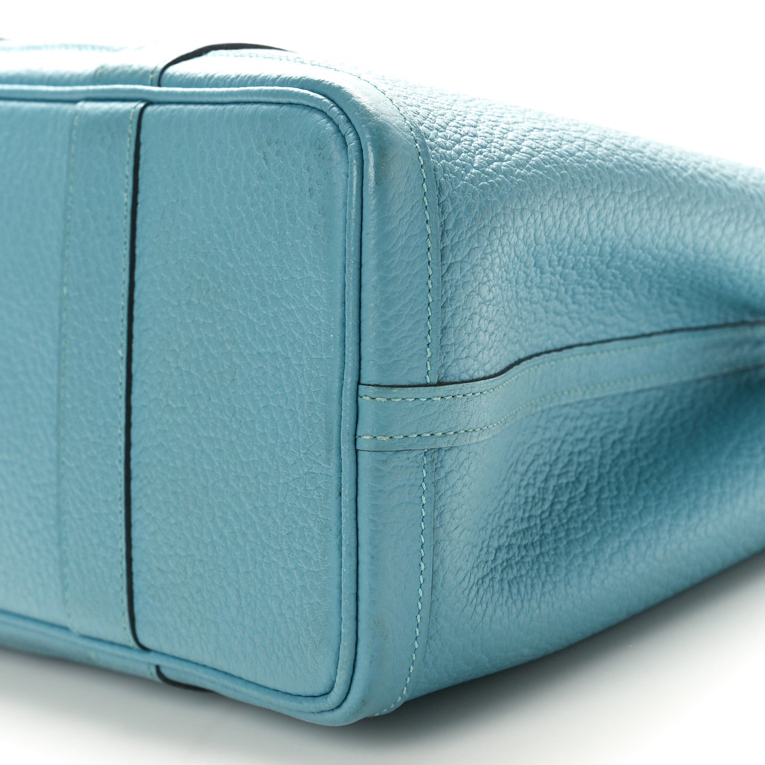Hermes Vache Country Garden Party 30 TPM Bleu Saint Cyr 10 of 10