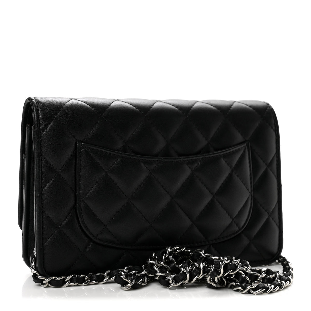 Chanel Caviar Quilted Wallet on Chain WOC Black 3 of 14