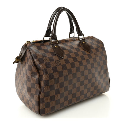 Louis Vuitton Damier Ebene Speedy 30 3 of 13