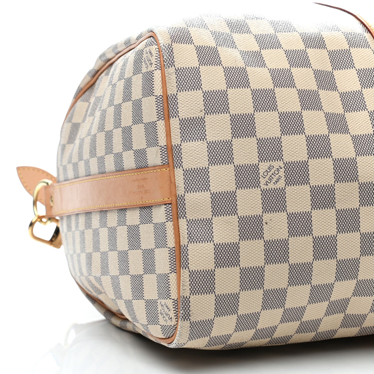 Louis Vuitton Damier Azur Keepall Bandouliere 45 10 of 15