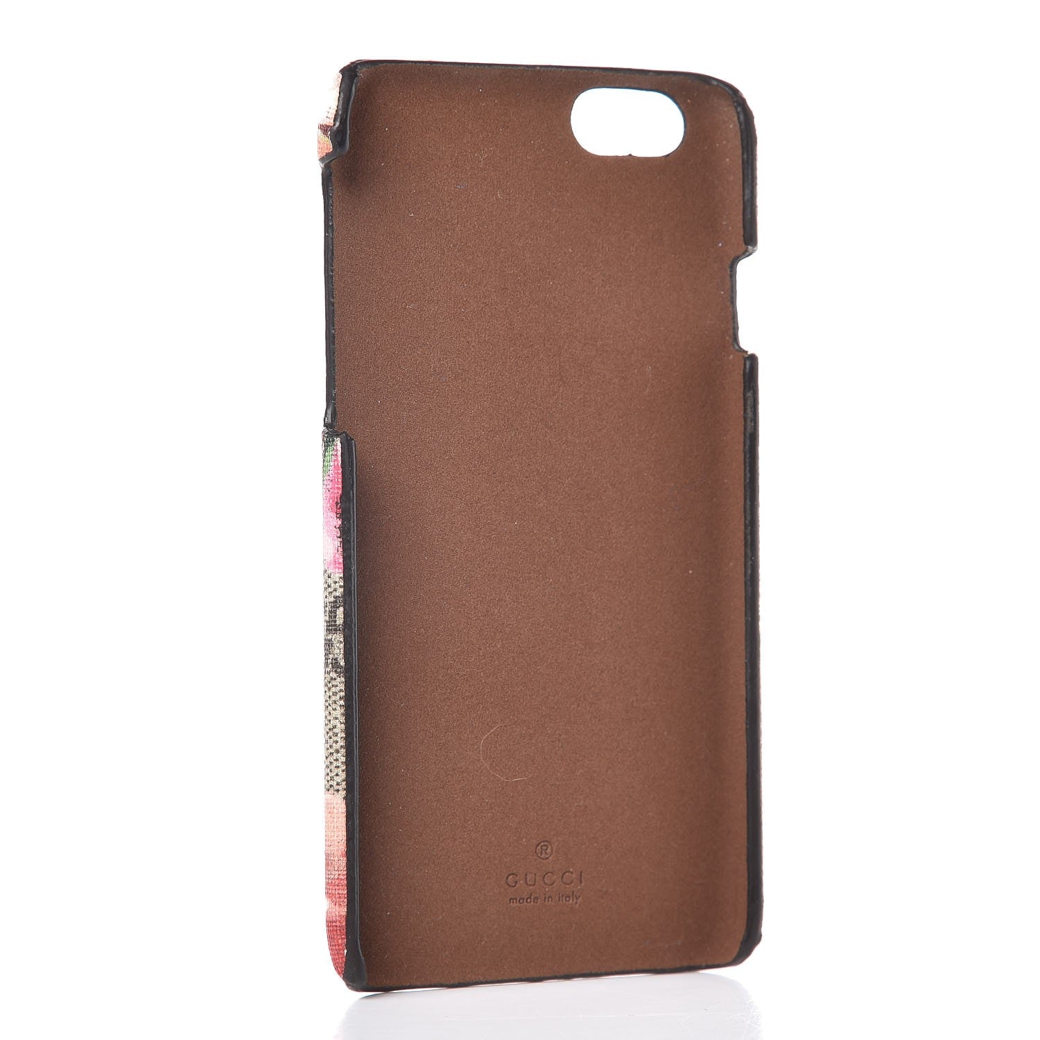 Gucci GG Supreme Monogram Blooms iPhone 6 Case Beige Multicolor Dry Rose 3 of 6
