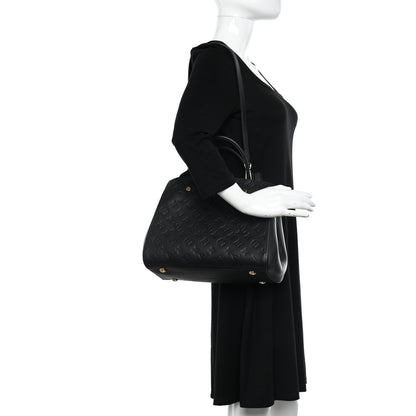 Louis Vuitton Empreinte Montaigne MM Black 2 of 9
