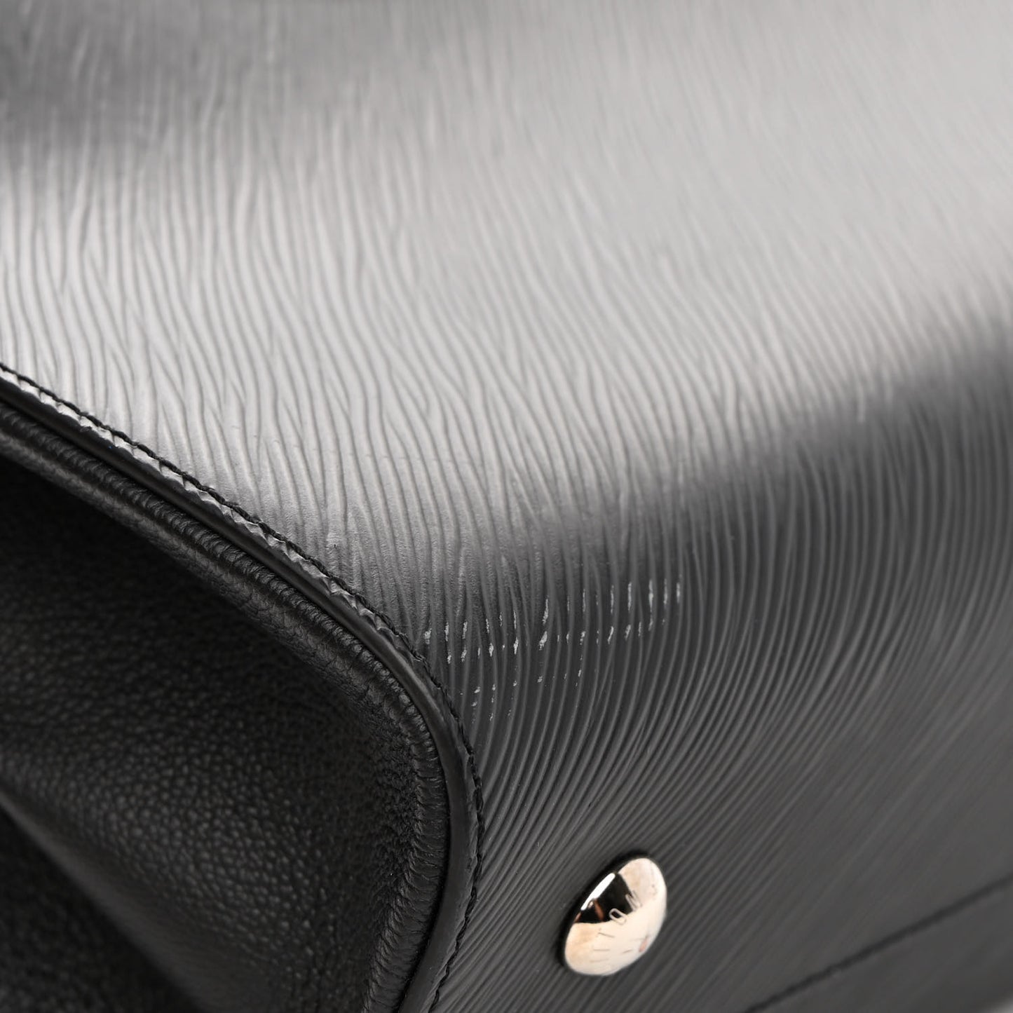 Epi Twist Tote Black