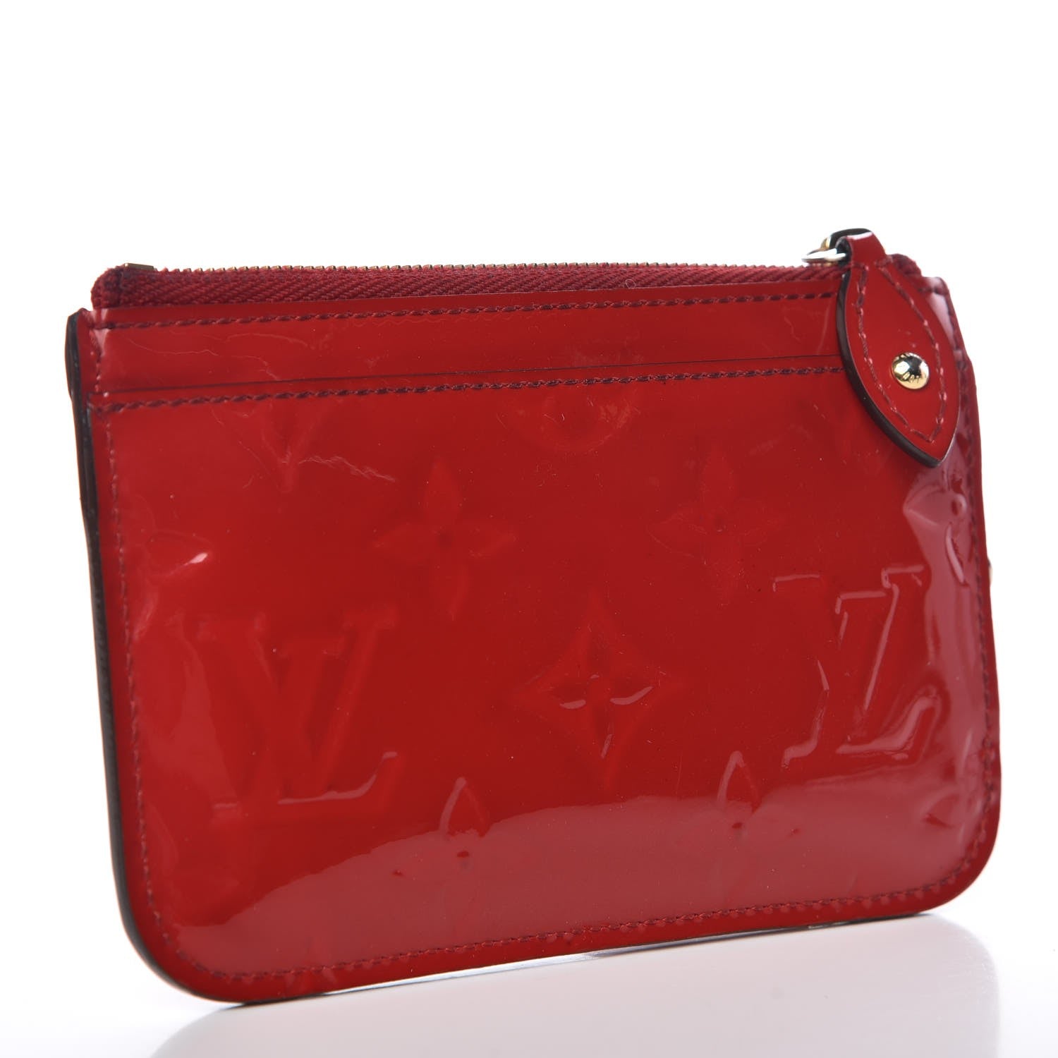 Louis Vuitton Vernis Key Pouch Cherry 4 of 11