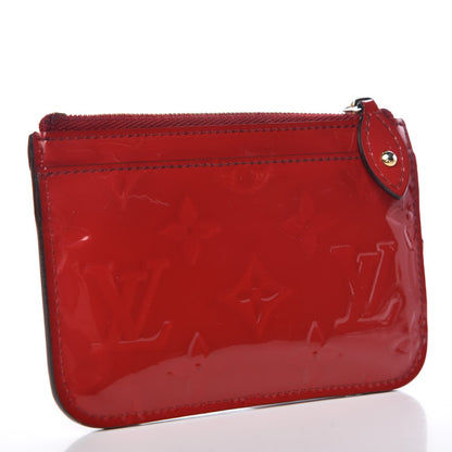 Louis Vuitton Vernis Key Pouch Cherry 4 of 11