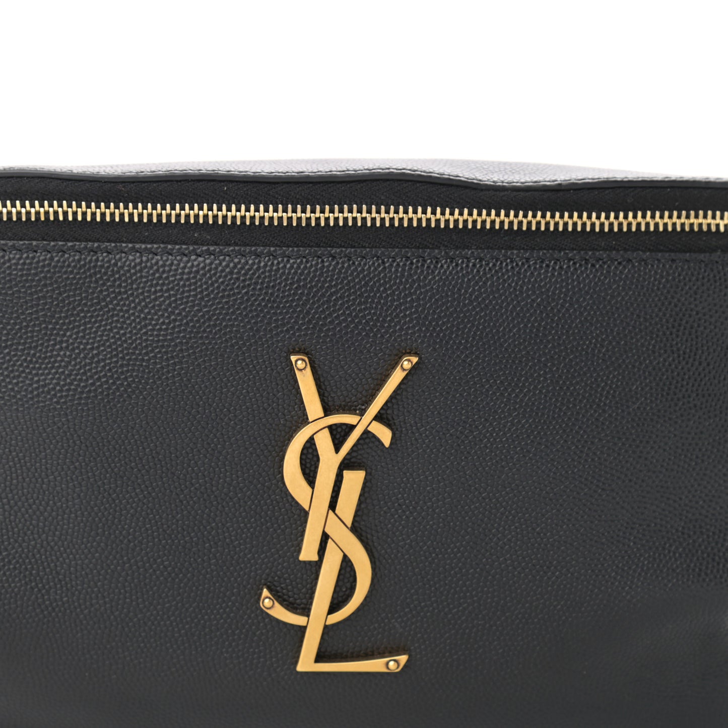 Grain De Poudre Monogram Belt Bag Black