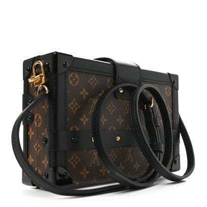 Louis Vuitton Monogram Petite Malle Black 3 of 9