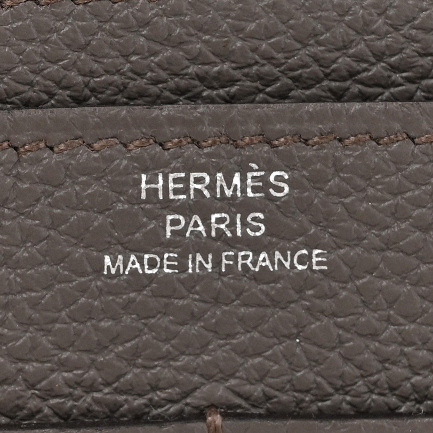 Hermes Togo Dogon Duo Wallet Etain 8 of 11