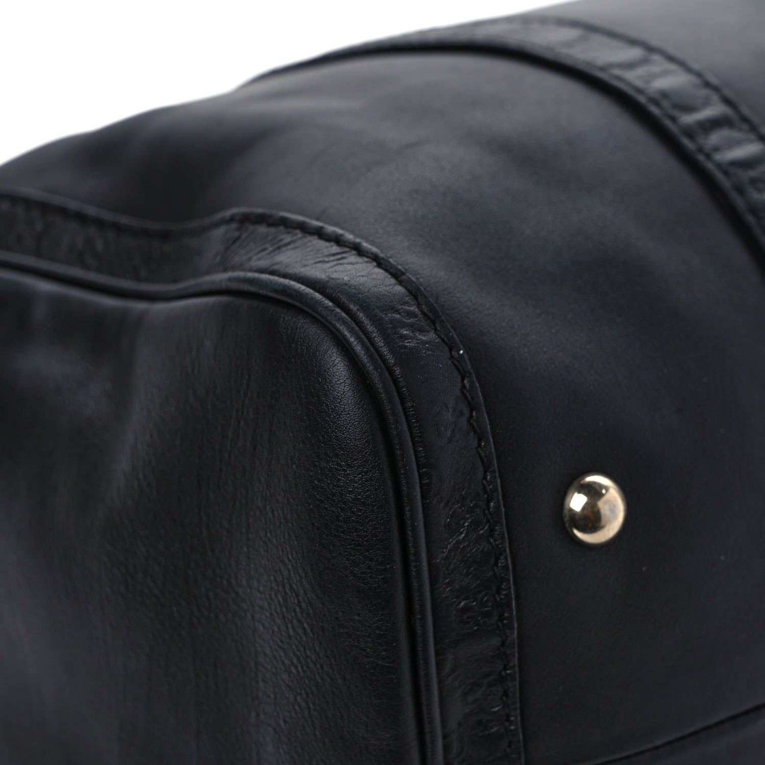 Gucci Calfskin Microguccissima Trim Medium Boston Black 11 of 14