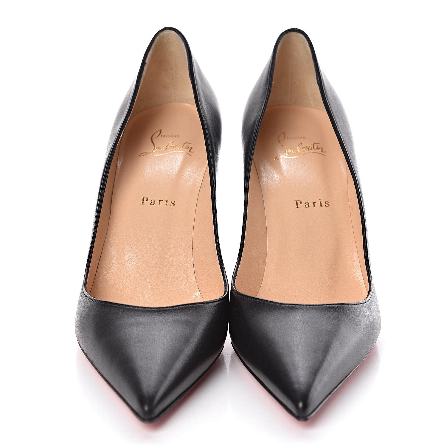 Christian Louboutin Nappa Clare 80 Pumps 40 Black 2 of 8