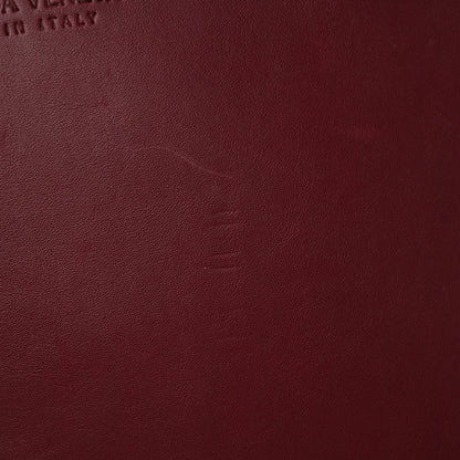 Bottega Veneta Calfskin Intrecciato Large North South Tote Bag Burgundy 11 of 11