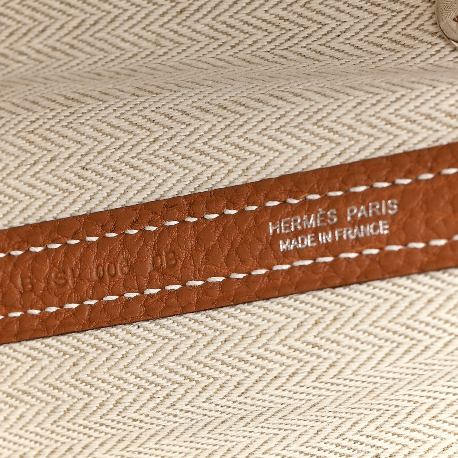 Hermes Negonda Garden Party 30 TPM Gold 6 of 9