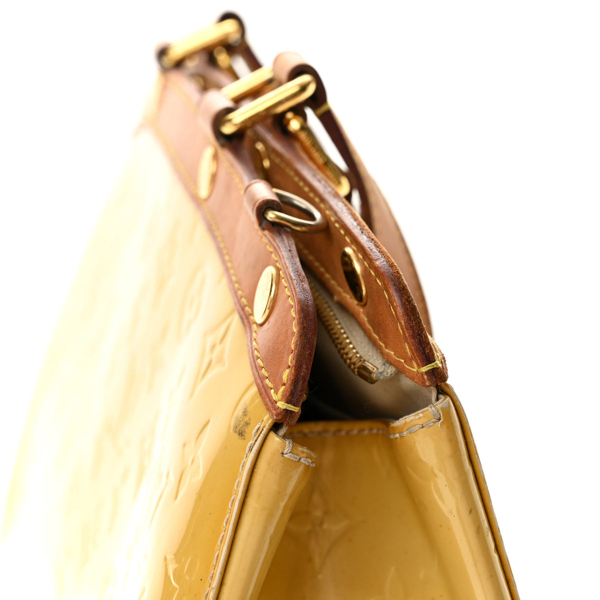 Louis Vuitton Vernis Brea GM Blanc Corail 12 of 12