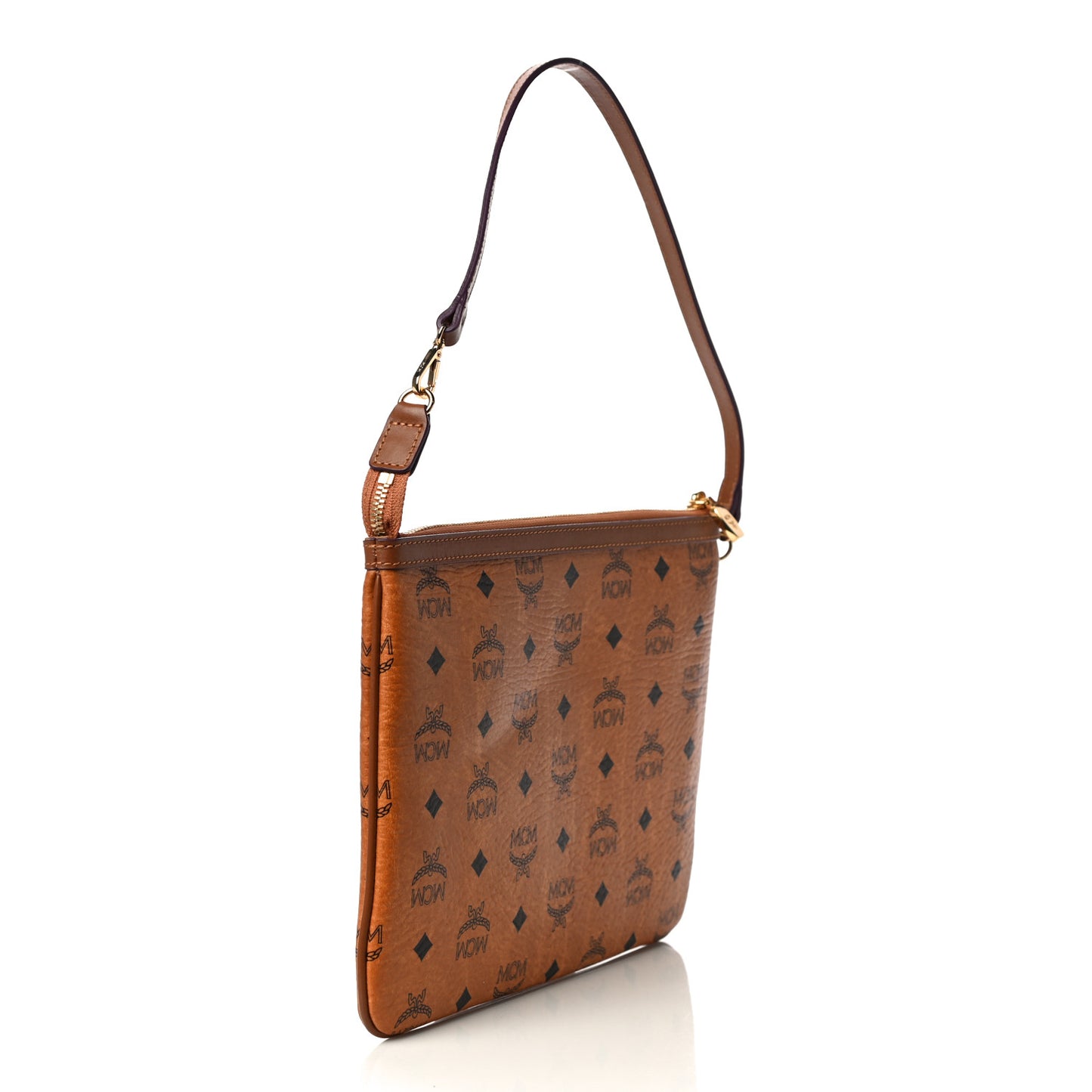Visetos Liz Shopper Tote Pouch Cognac