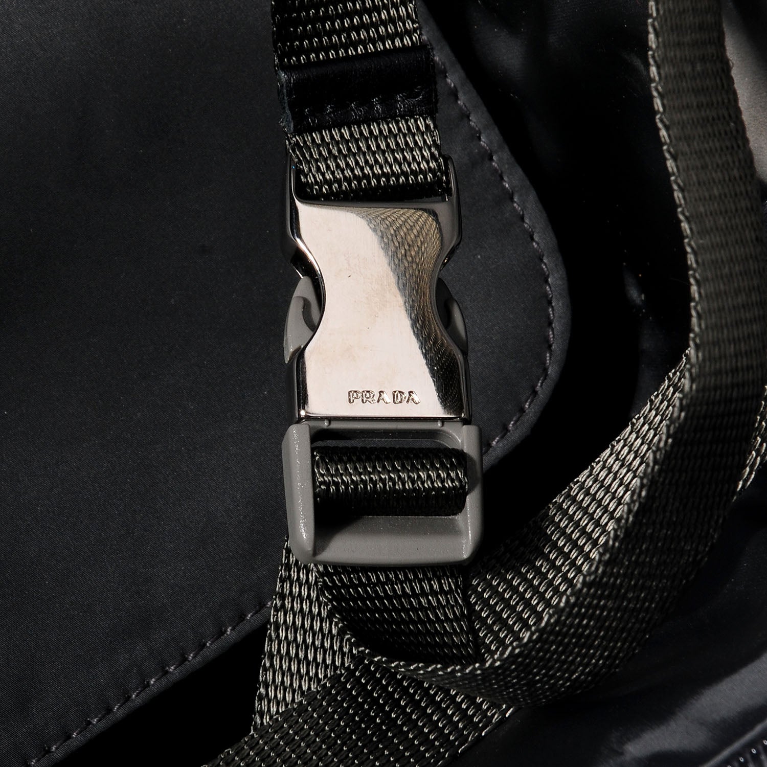 Prada Sport Canvas Trolley Luggage Grafite Graphite 5 of 10