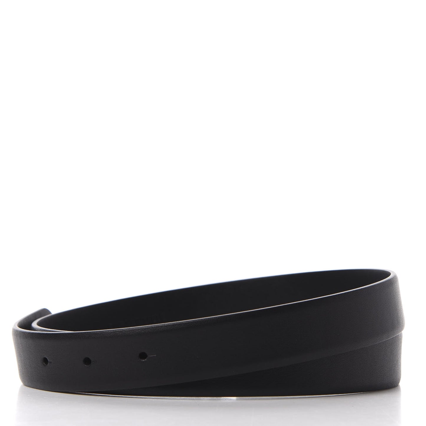 Calfskin Paris CC Belt 80 or 32 Black