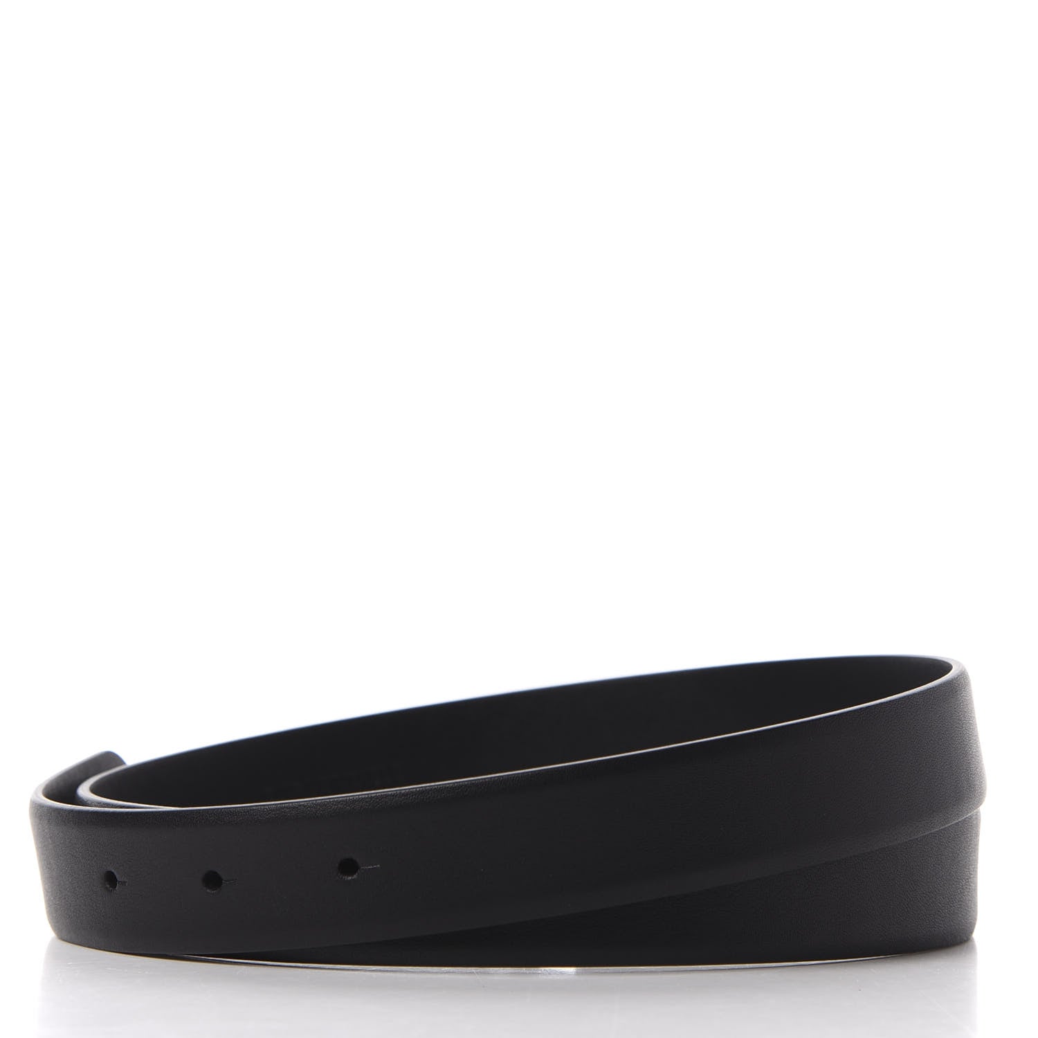 Chanel Calfskin Paris CC Belt 80 or 32 Black 2 of 9