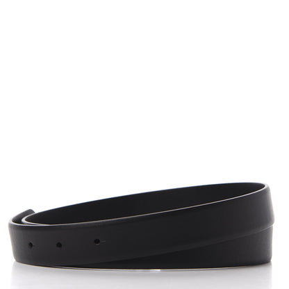Chanel Calfskin Paris CC Belt 80 or 32 Black 2 of 9