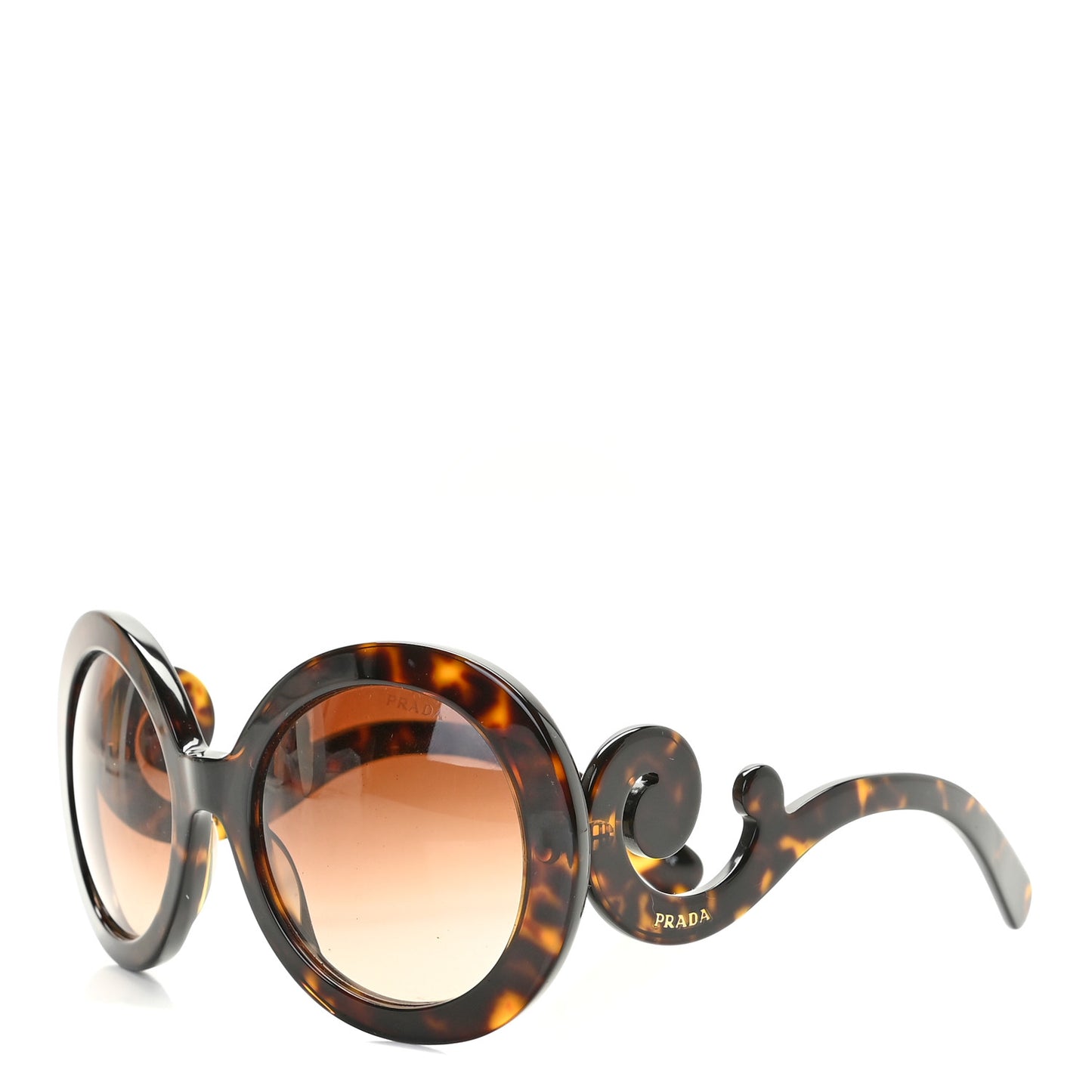 Acetate Baroque Sunglasses SPR 27N Tortoise