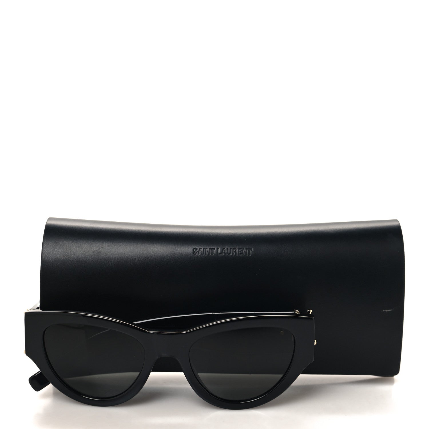 Saint Laurent Acetate Sunglasses SL M94 Black 8 of 8