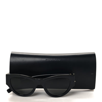 Saint Laurent Acetate Sunglasses SL M94 Black 8 of 8