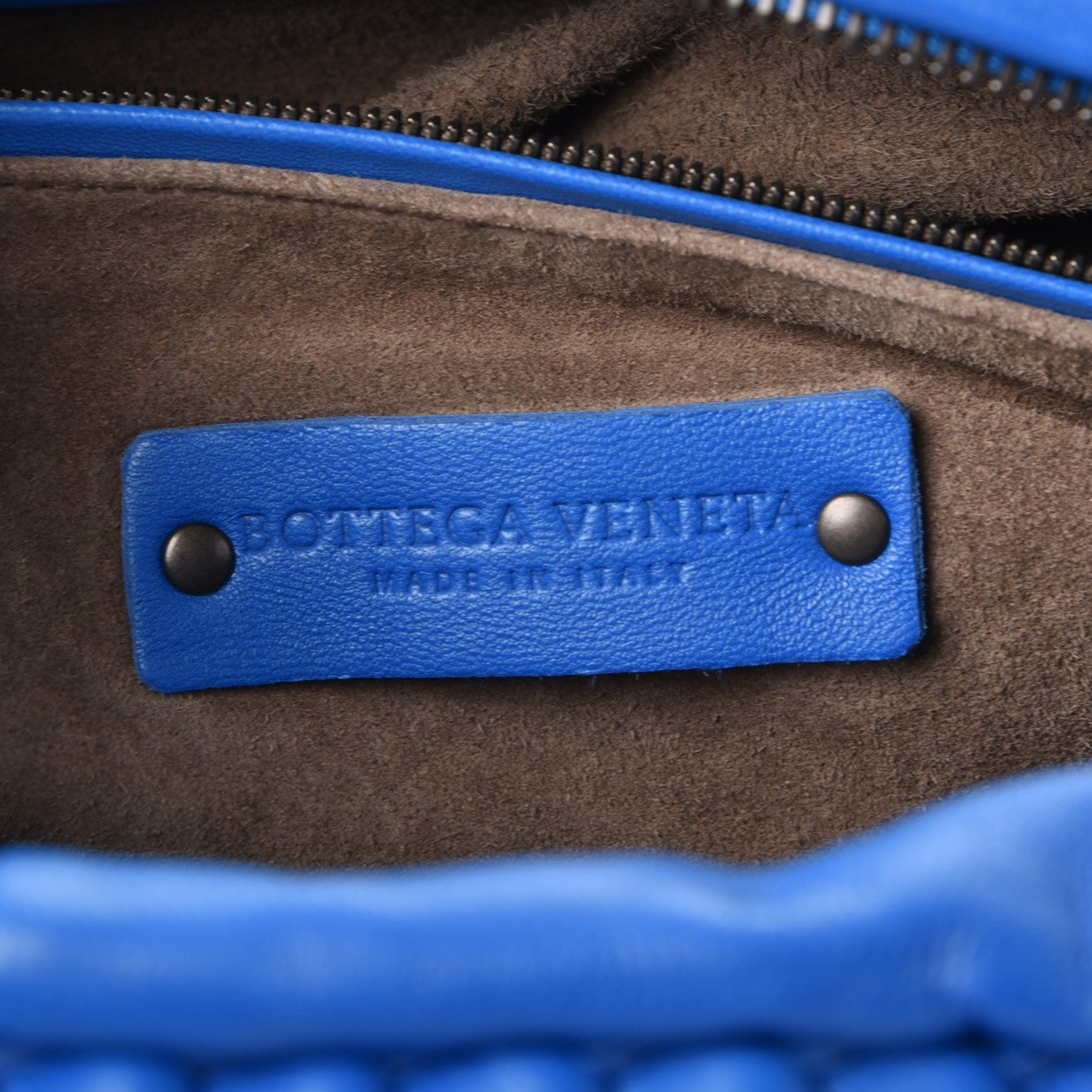 Bottega Veneta Nappa Intrecciato Large Veneta Hobo Signal Blue 6 of 8