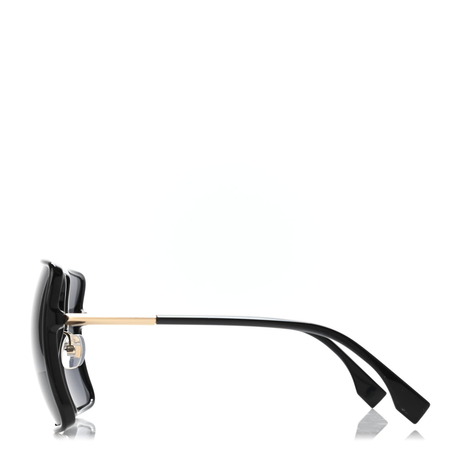 Fendi Square Sunglasses FF 0402/S Black 3 of 4