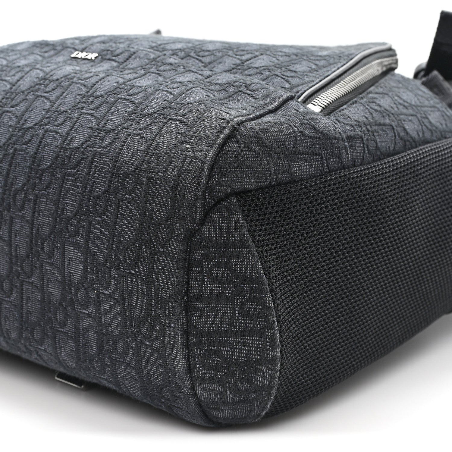 Christian Dior Oblique Calfskin 8 Backpack  Black 10 of 10