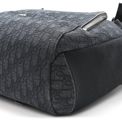Christian Dior Oblique Calfskin 8 Backpack  Black 10 of 10
