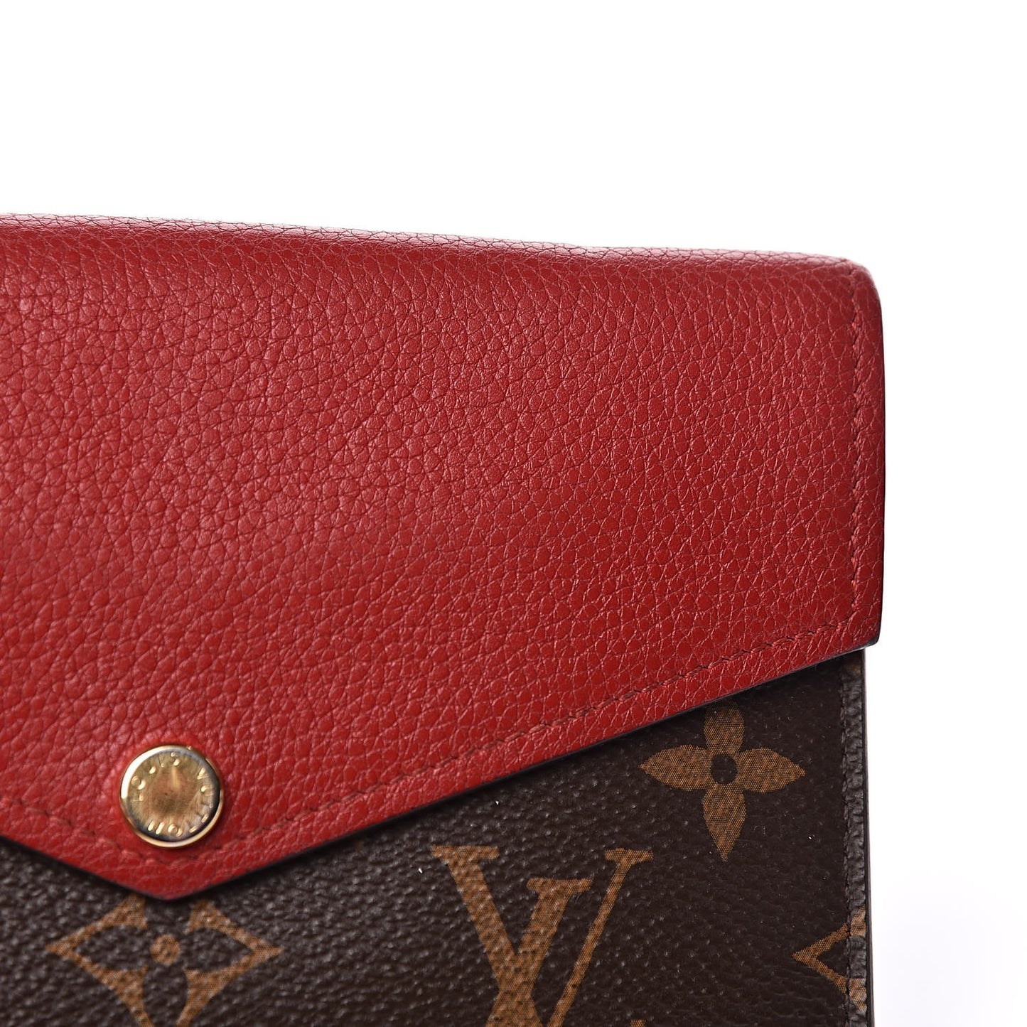 Monogram Pallas Compact Wallet Cherry